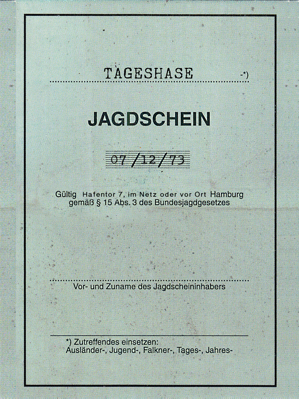 1000 Hasen seit 2007 das Original von Tina Oelker